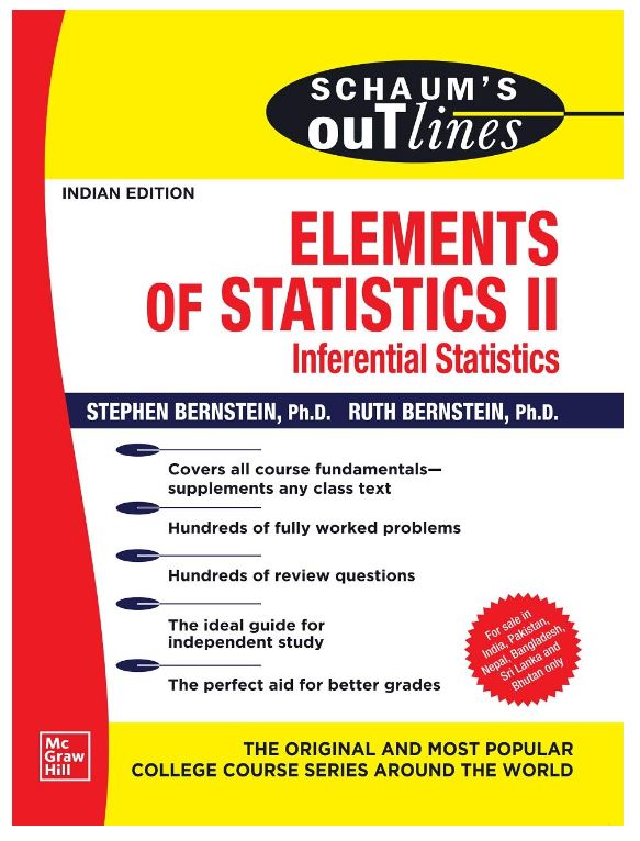 SCHAUM'S OUTLINE OF ELE OF STATS II: INFERENTIAL STATISTICS